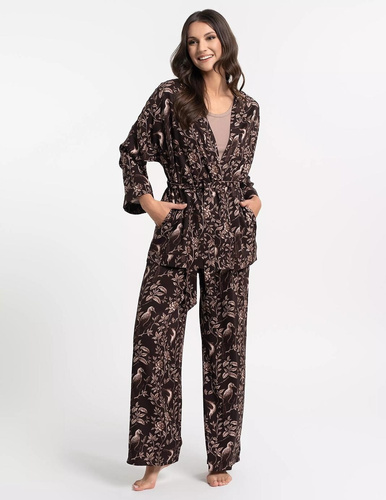 Moraj PDSZ3400 dámsky župan cappuccino – 100% viskóza