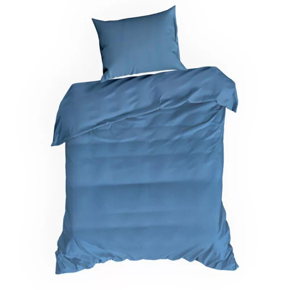 Poťah MI z mikrovlákna Eurofirany, mäkký so zipsom, 100 % polyester, modrý