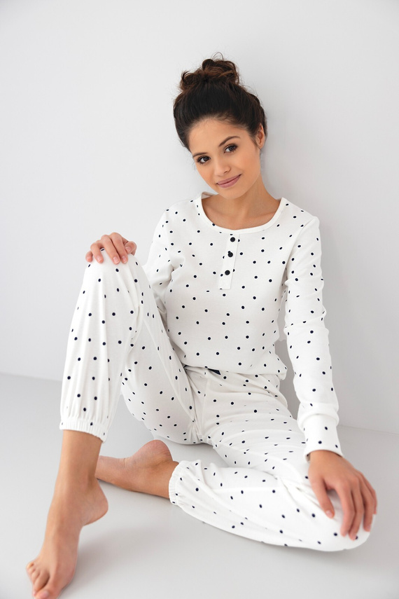 Dámske pyžamo Bluebell Sensis - ecru