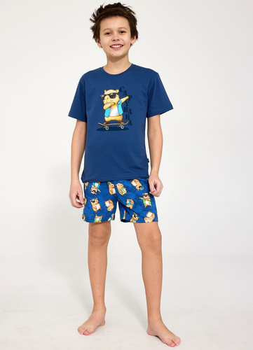 Chlapčenské pyžamo Cornette Young Boy 790/128 Capybara - bavlna, šortky