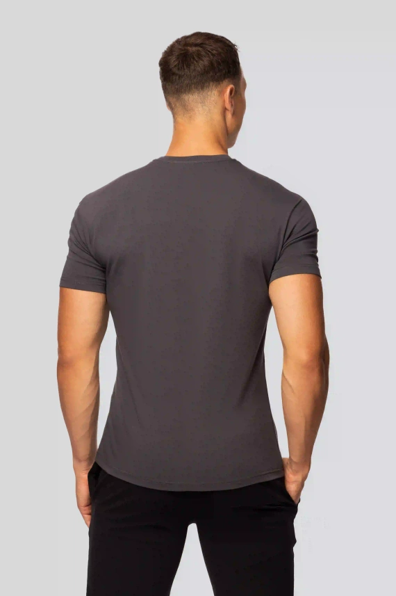 Pánske bavlnené tričko Urban graphite- Klasický strih, vysoká kvalita, flexibilita, celodenné pohodlie