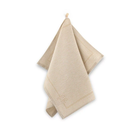 Kuchynská utierka FLORES Zwoltex 50x70 bavlna béžová Ultrasoft 200 g/m²