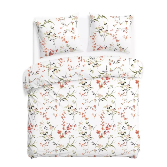 Flanelové obliečky Darymex 31523/1 kvety bavlna 160 g/m² teplé