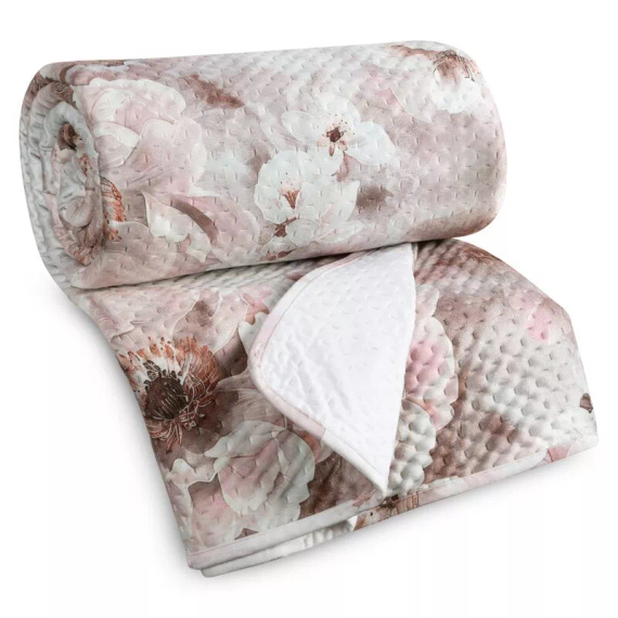 Narzuta Florina Eurofirany pudrová dekoratívna 100 % polyester elegantná