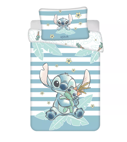 Jerry Fabrics Bavlnené obliečky Lilo & Stitch Tropical Hugs 100x135 40x60