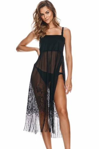 Senegal Pareo Lupoline- čierna