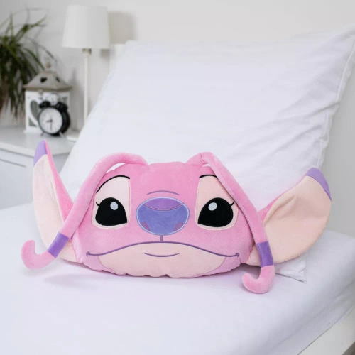 Vankúš v tvare Lilo a Stitch Jerry Fabrics ružový