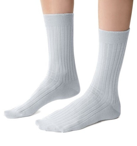 ART.130 Prírodná Merino vlna Dámske ponožky Steven sage -stripe, bez švov, teplé