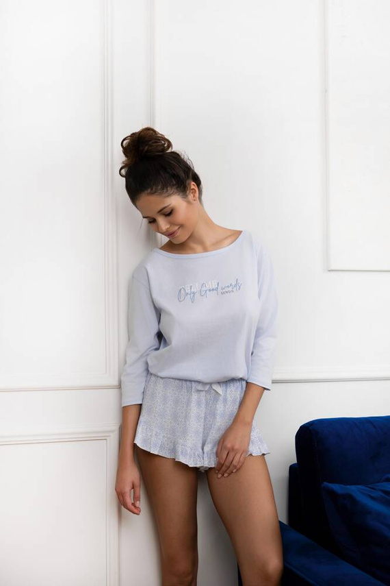 Angela Dámske pyžamo Sensis - modré