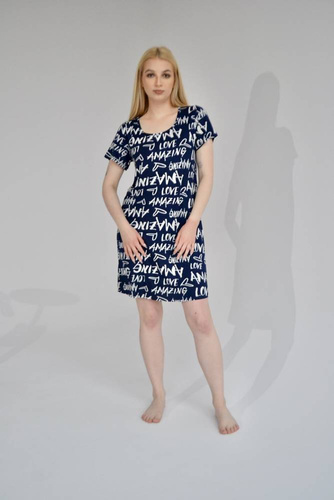 645 Nočná košeľa Amazing Forex - tmavomodrá