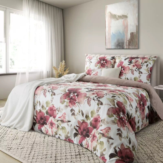 Eurofirany SPRING 74 obliečky 100% bavlnený satén Oeko-Tex