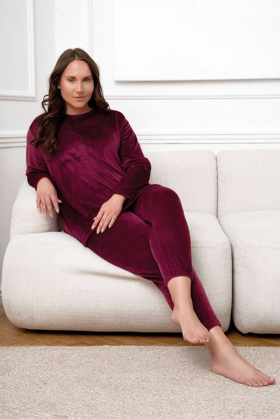 Akara Dámsky set Italian Fashion - bordová