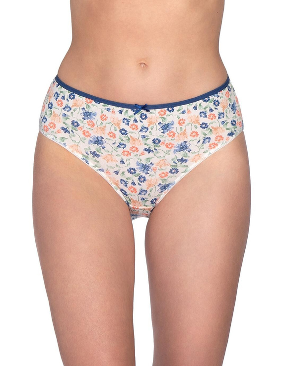 Lama L-122 BI-68 dámske nohavičky bavlna bikini 3 ks pohodlné