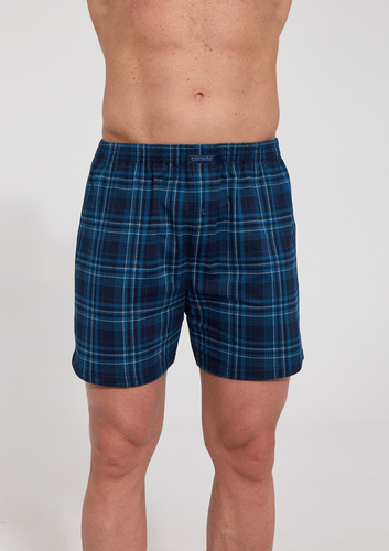 Pánske boxerky Cornette Comfort 002/351, 008/351 – tmavomodré, 100 % bavlna