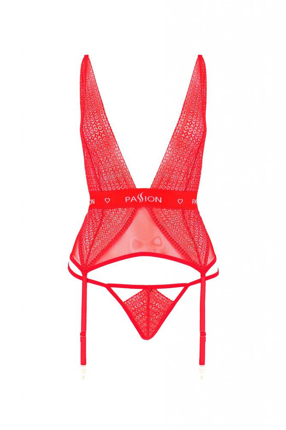 Dámsky korzet Mirajane Corset Passion red