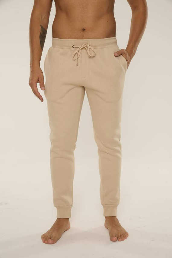 813 Indigo Pánska tepláková súprava De Lafense - piesková