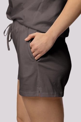 Bliss dámske pyžamo s krátkym rukávom Mona graphite