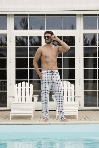 Gilbert Pyžamové nohavice Italian Fashion - potlač