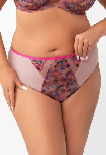 K 929 Vivian Brazílske nohavičky Gorsenia pink