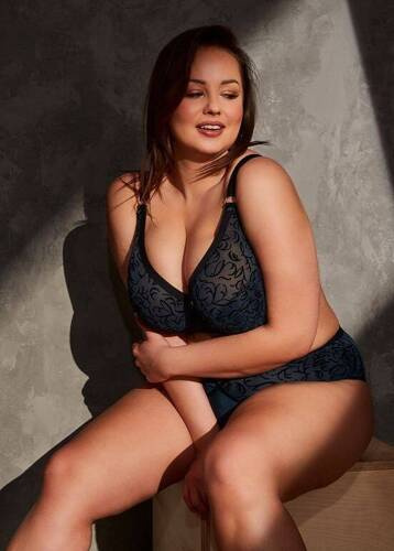 BS 1213 Adaline Maxi Polovystužená podprsenka (polomäkká)Gaia-tyrkysová