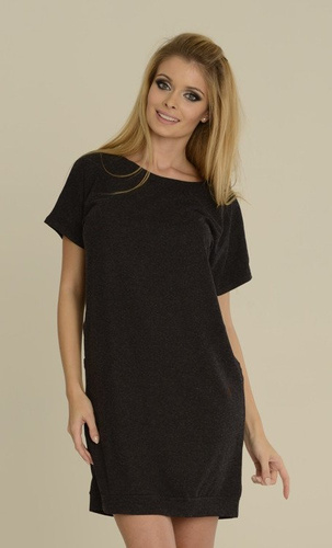 531 Paula Bombka nočná košeľa De Lafense - grafitová