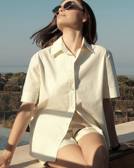 Dámske pyžamo Sensis Ophelia limetkové – letný set, 100% bavlna