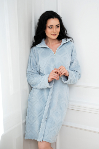 Arena Dámsky župan Italian Fashion - modrý