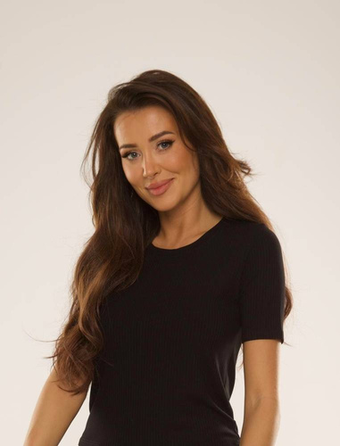 699 Freya Dámske šaty De Lafense - čierne