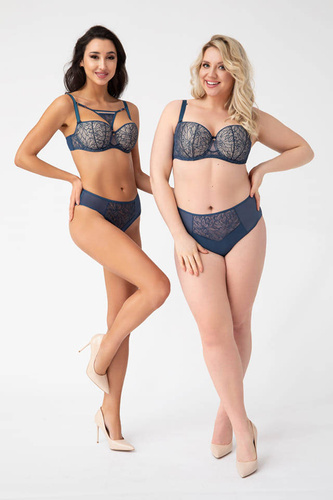 Gorsenia K 737 Trish Balconette podprsenka modrá