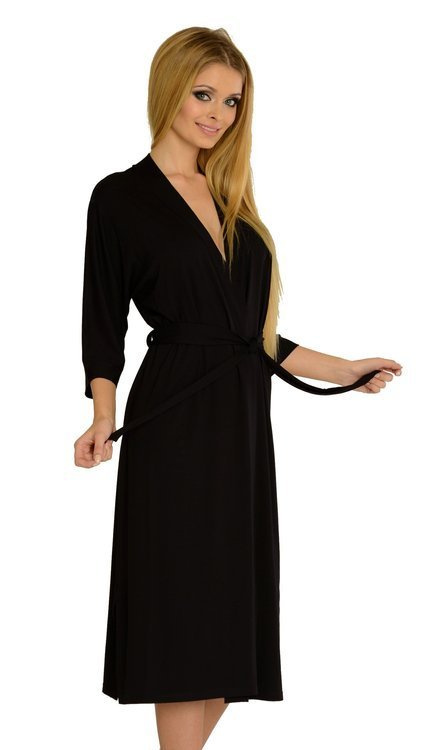 942 Visa Dlhý župan De Lafense - čierny