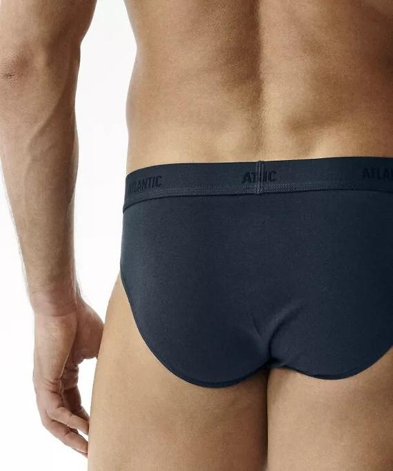 Pánske slipy Atlantic 6SMP-004 A6 multicolor – 6 kusov, 95 % bavlna, športový strih