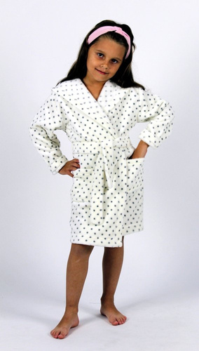 367 Melanie Forex Detský župan - ecru