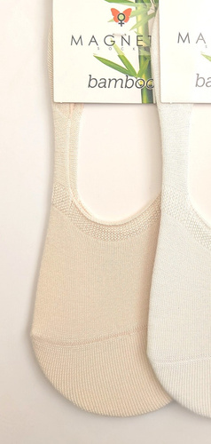 Neviditeľné ponožky baleríny Bamboo Magnetis 251145 komfort beige