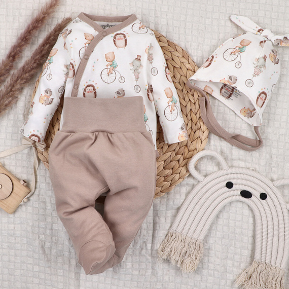 ABN-5597 Detská čiapka Circus Nini - 100% organická bavlna, mäkká a bezpečná