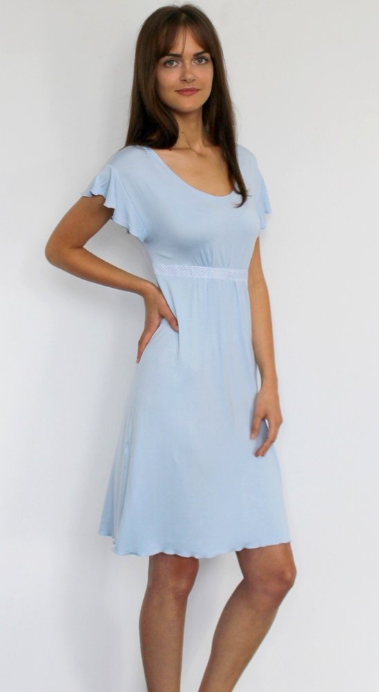 419 Nočná košeľa Julie Forex - modrá