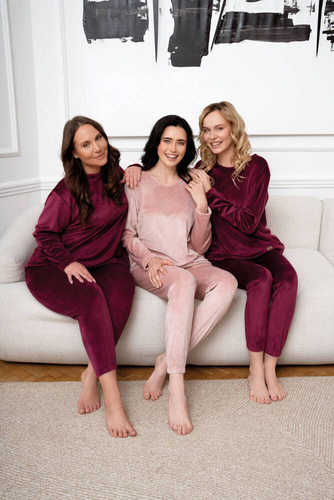 Akara Dámsky set Italian Fashion - púdrovo ružová