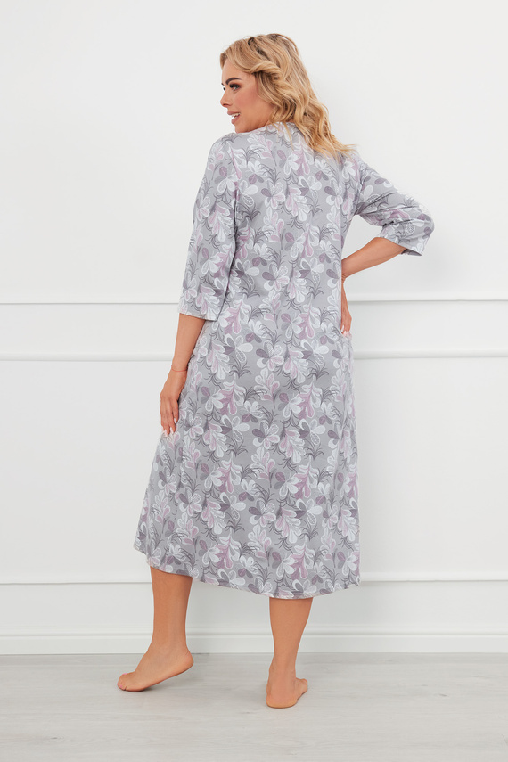 Nočná košeľa Ardila, 3/4 rukáv Talianska móda - potlač