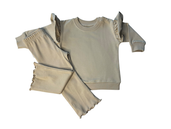 Mamatti DR2564 tepláková súprava pre dievčatá - mikina a legíny