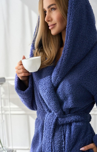 2555 Heaven L&L dámsky župan s kapucňou námornícky - pohodlie a štýl