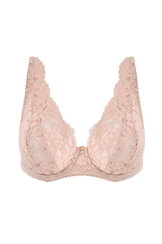 Mediolano Jasmin 19152 bralette podprsenka čipka púdrová V