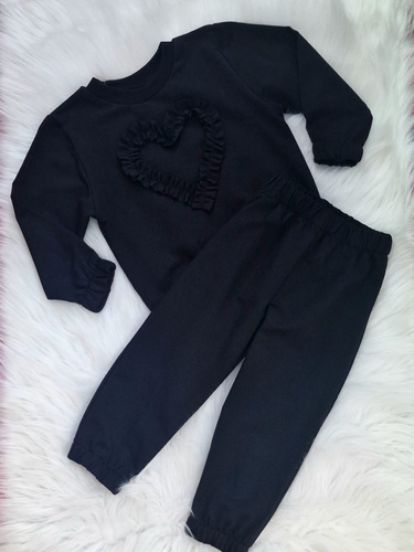 Mia Detská mikina Bambarillo black- bavlna a elastan, mäkký mikinový úplet | Pohodlie a štýl