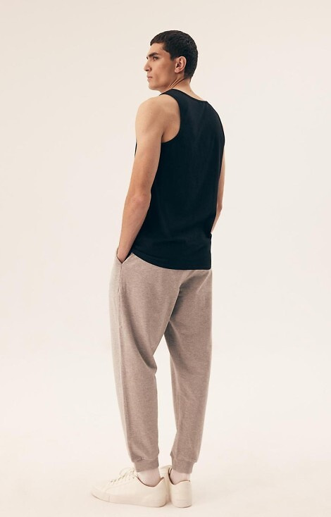 42978 Move 10 Henderson pánske tričko čierne - bavlnené bez ramienok, 2 ks.