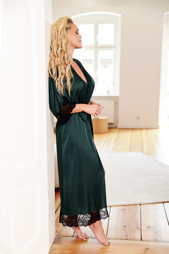 Sumatra Dámsky župan Kalimo - zelený