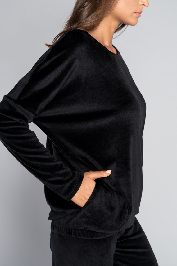 Dámska dlhá súprava Juga. rukáv, dĺžka. talianska móda ťavie nohavice