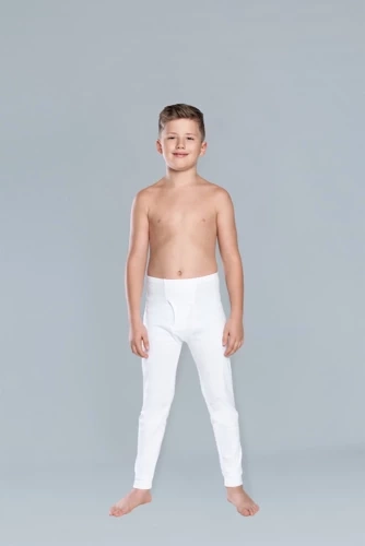 Chlapčenské nohavice Johnny Italian Fashion - biele