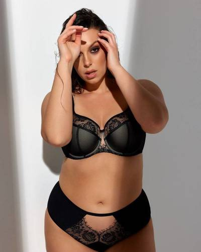 K 647 Alicante Polovystužená podprsenka Gorsenia- čierna