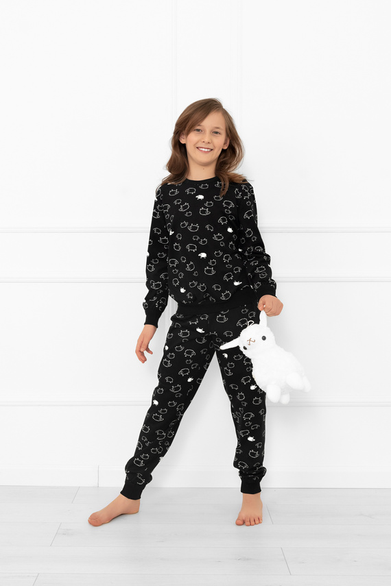 Detské pyžamo Wito - MEGA SOFT bavlna, ovčia koža, dlhý rukáv a nohavice Talianska móda