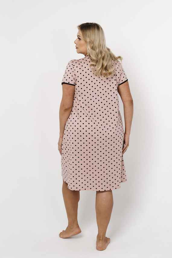 Nočná košeľa Bonilla s krátkym rukávom Talianska móda - potlač