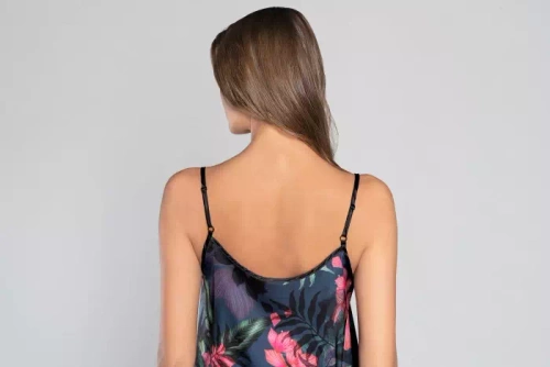 Amazonia Dámske pyžamo slim fit, šortky Italian Fashion - potlač