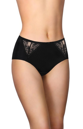 58 Spodný diel z čierneho mikrovlákna Modo so šnurovaním vpredu, rezaný laserom